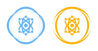 chimical web simgesi vektör çizimi