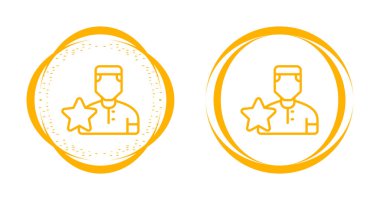 İnsan avatar simgeleri seti, vektör illüstrasyonu basit tasarım