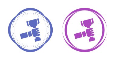 Beyaz arka planda izole edilmiş kupa simgeleri. Galibiyet sembolü. Ödül sembolü Kazanan konsept vektör illüstrasyonu 