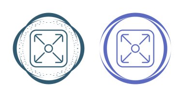 Web simgesi vektör resimlemesini yeniden boyutlandır