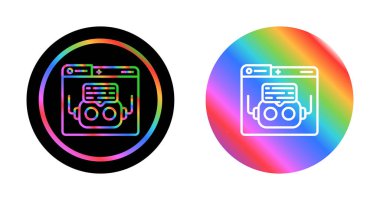 Web sitesi için düz grafik simgeleri. çevrimiçi e-öğrenme