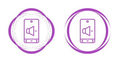 akıllı telefon simgeleri ayarlandı, vektör illüstrasyonu basit tasarım