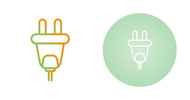 çizgi elektrik dolgu simgeleri beyaz arkaplanda izole edildi