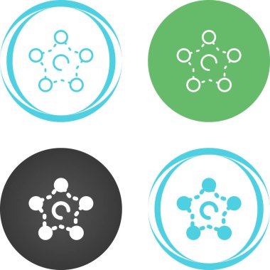 Beyaz arkaplandaki simgeleri ölçekle, vektör illüstrasyonu   