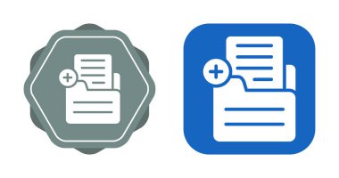 İşaretleme simgesi olan belge. vektör illüstrasyonu