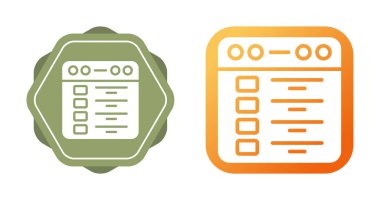 Web tarayıcı simgeleri ayarlandı, vektör illüstrasyonu basit tasarım