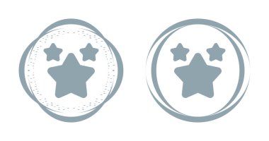 yıldız ağ simgeleri, vektör illüstrasyonu