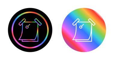 Yapışkan not simgeleri ayarlandı, vektör illüstrasyon tasarımı