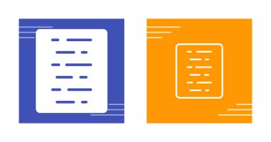 Renkli arkaplanlar üzerindeki soyut belge simgeleri