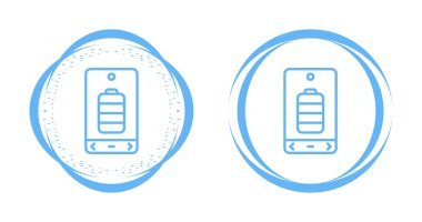 akıllı telefon simgeleri ayarlandı, vektör illüstrasyonu basit tasarım