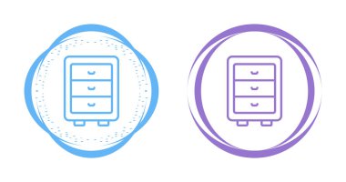 Kabine simgeleri vektör illüstrasyon tasarımı ayarladı