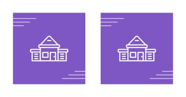 School House Educational Town Hall Symbol