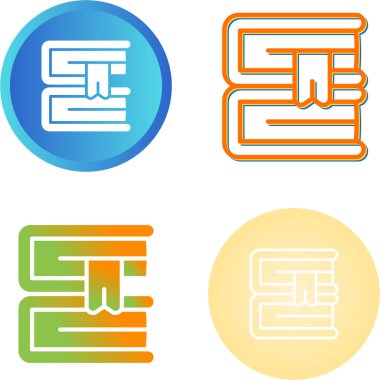 Yer imi simgeleri ayarlandı, vektör illüstrasyonu 