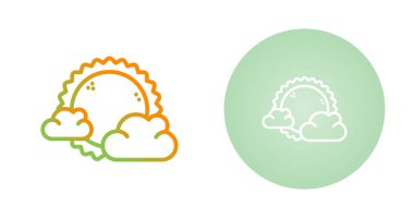 Beyaz arkaplanda izole edilmiş bulut simgeleri. vektör illüstrasyonu