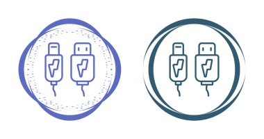 Beyaz arkaplanda elektrik dolgu simgeleri ayarlandı