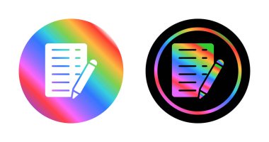 Kalem, vektör illüstrasyonlu dosya belgesi seti