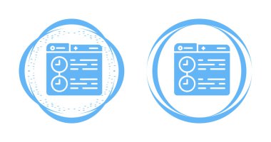 saat simgeleri, güvenlik konsepti, vektör illüstrasyonlu bilgisayar dizinleri   