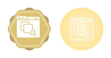 beyaz arkaplanda ok simgeleri olan bilgisayar web sayfaları, vektör illüzyonu 