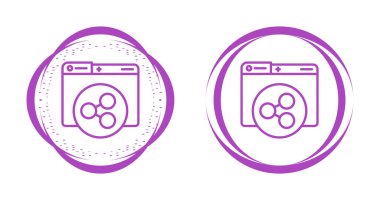 Beyaz arkaplanda molekülleri olan bilgisayar dizinleri 