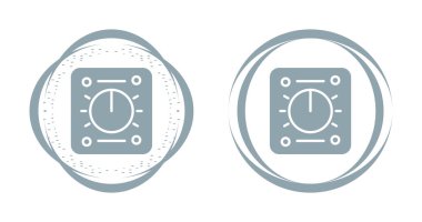 Karartma simgeleri ayarlandı, vektör illüstrasyonu