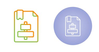 Merkezi Hizala Web simgesi vektör illüstrasyonu