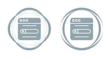 Arama motoru optimizasyon simgeleri ayarlandı, vektör illüstrasyonu