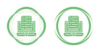 Dosya simgesinin vektör illüstrasyonu