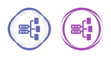 Beyaz arkaplana hat engelleme teknolojisi simgesi yerleştir. Kripto para birimi kripto para birimi sembolü. Soyut geometrik blok zincir ağı iş teknolojisi kavramı. Renkli taslak konsepti. vektör.