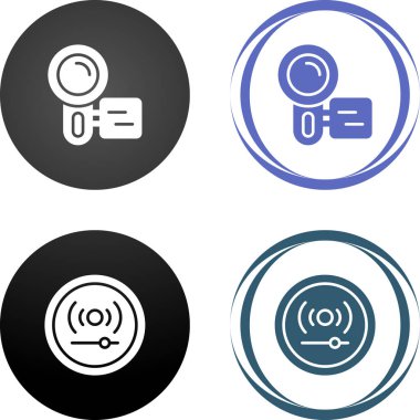 Büyüteç denetleme kartı simgeleri