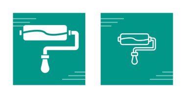 boya silindiri vektör illüstrasyonu 