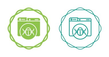 Kamera ve hata simgelerini gösteren yeşil çizilmiş simgeler