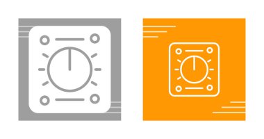 Karartma simgeleri ayarlandı, vektör illüstrasyonu