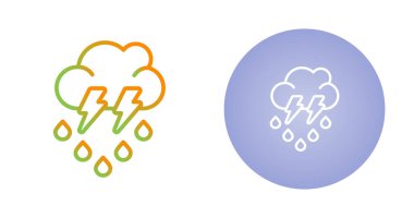 Beyaz arkaplanda izole edilmiş bulut ağ simgeleri. Simgeleri renklendir. vektör illüstrasyonu