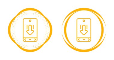 Akıllı telefon web simgesi vektör illüstrasyonuna dosya indir