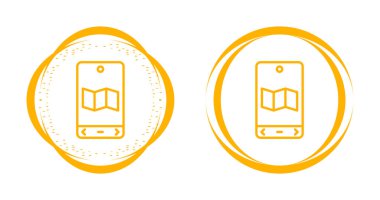 navigasyon web simgesi vektör çizimi