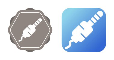 Ses kriko simgeleri beyaz arkaplanda izole edildi. Bağlantı ses ekipmanları için ses kablosu