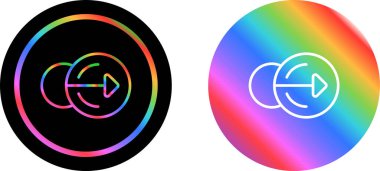 Dijital servis için veri transferini temsil eden ya da yönünü değiştiren simgeler.