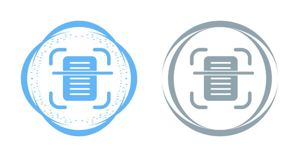Набор значков документов, векторная иллюстрация