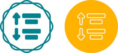 boşluk simgesi işaretleme vektör çizimi
