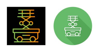 Makas Kaldırma vektör illüstrasyonu    