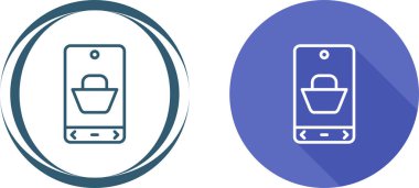 akıllı telefon simgeleri ayarlandı, vektör illüstrasyonu basit tasarım