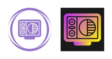 Karşıtlık Simgesini İzle, Düz İşareti Göster, Vektör Özeti ResmiComment 