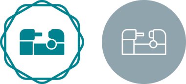 Torna web simgesi vektör illüstrasyonu