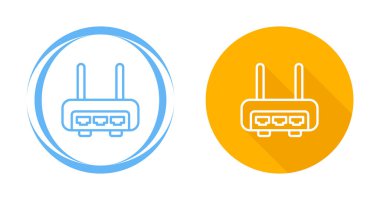 Kablosuz ağ simgeleri seti, beyaz arkaplanda izole edilmiş akıllı ev. vektör illüstrasyonu