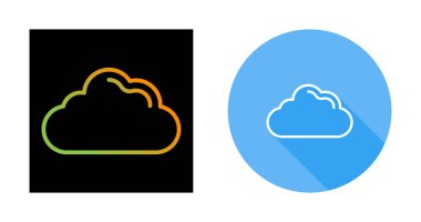 Kar ve kar ikonu olan siyah bulut beyaz arkaplanda izole edilmiş. Bulutlu kar. Tek hava ikonu. Kış işareti. Simgeleri renklendir. vektör