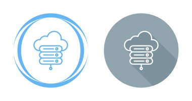 Beyaz arkaplanda kar ikonu ile çizgi bulutu oluşturun. Karla kaplı bulut. Tek hava ikonu. Kar tabelası. vektör