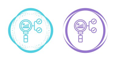 Prescriptive Analytics web simgesi vektör illüstrasyonu