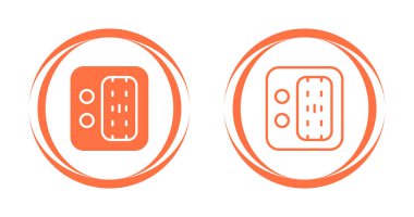 Ağ Eklenmiş Depolama Vektörü Simgeleri Beyaz Arkaplanda tecrit edildi 