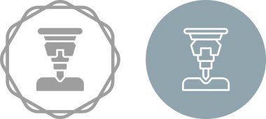 Kaya matkabı araç simgeleri ayarlandı, basit biçim, vektör illüstrasyonu