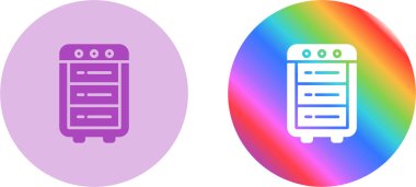 Alan adı transfer simgesi vektör illüstrasyon tasarımı